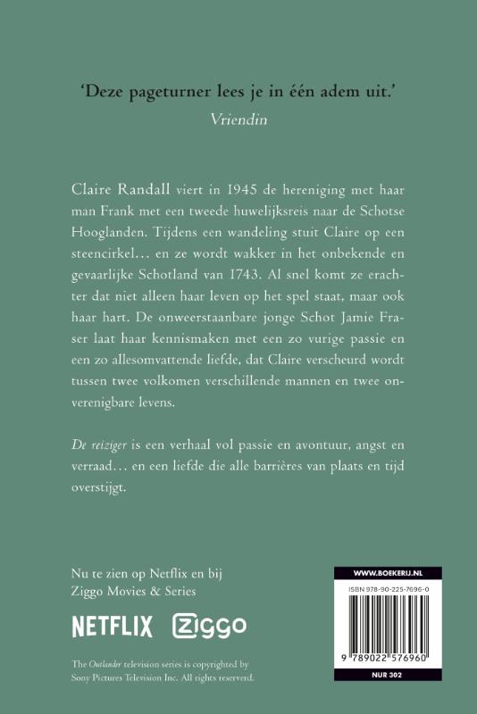 De reiziger / De Reiziger-cyclus / 1 achterkant