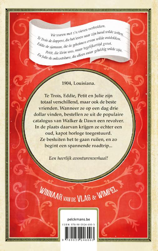 Het mysterieuze horloge van Walker & Dawn achterkant