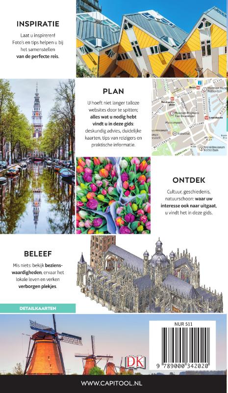 Capitool reisgidsen - Nederland achterkant
