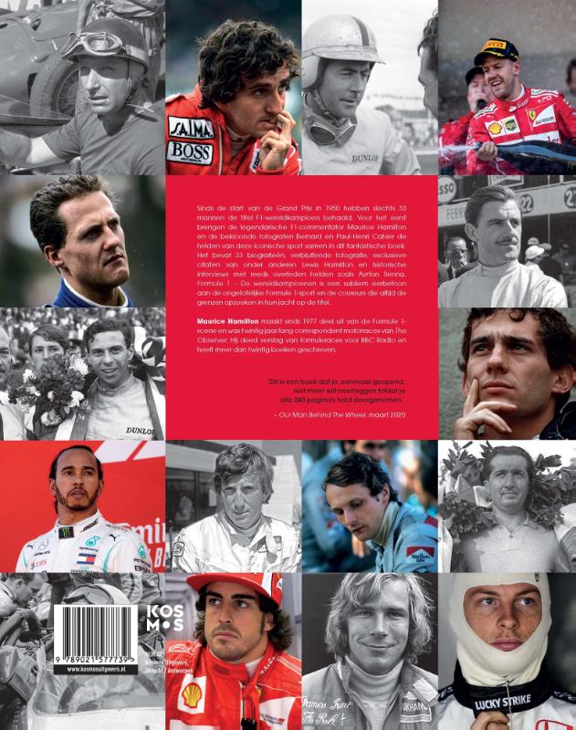 Formule 1: De wereldkampioenen achterkant