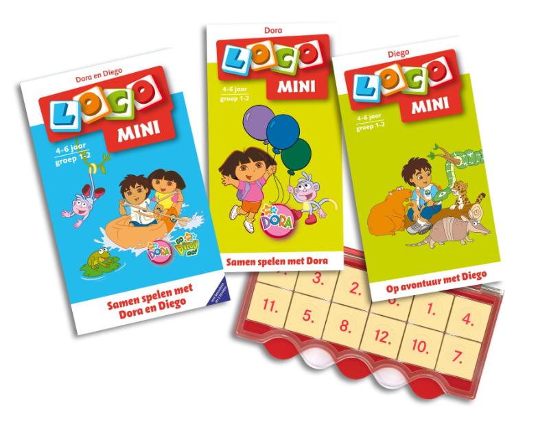 Mini Loco Dora en Diego set 4-6 jaar