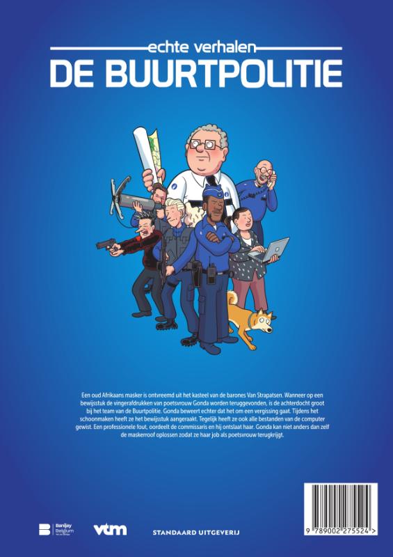 Het Waarheidsmasker / De Buurtpolitie / 18 achterkant