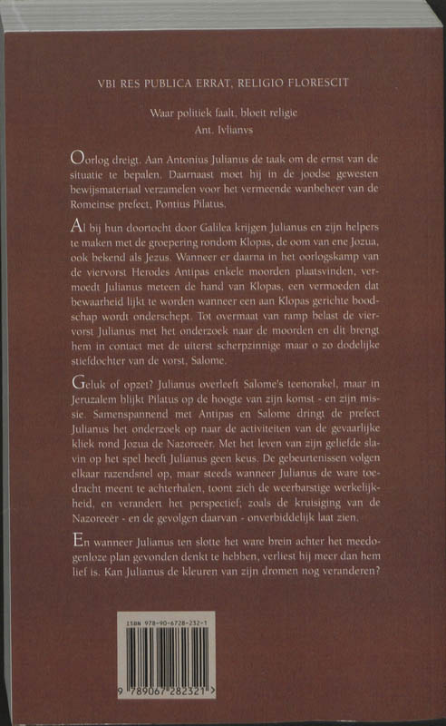 Het Geheim Van De Nazoreeers achterkant