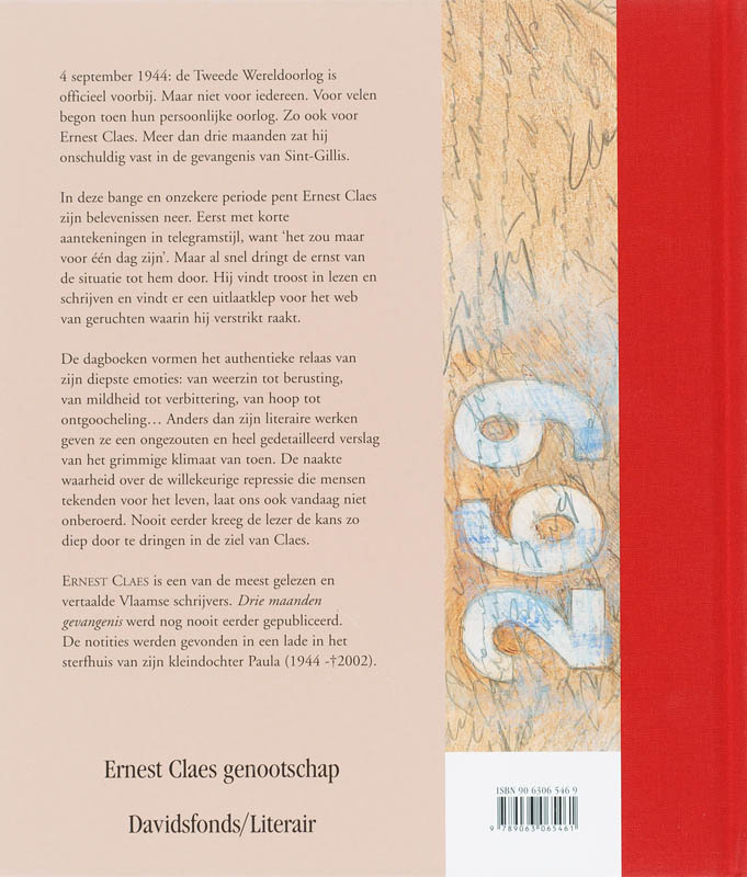 Drie maanden gevangenis achterkant