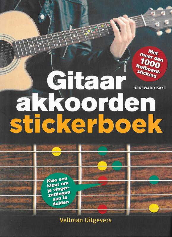 Gitaarakkoorden stickerboek