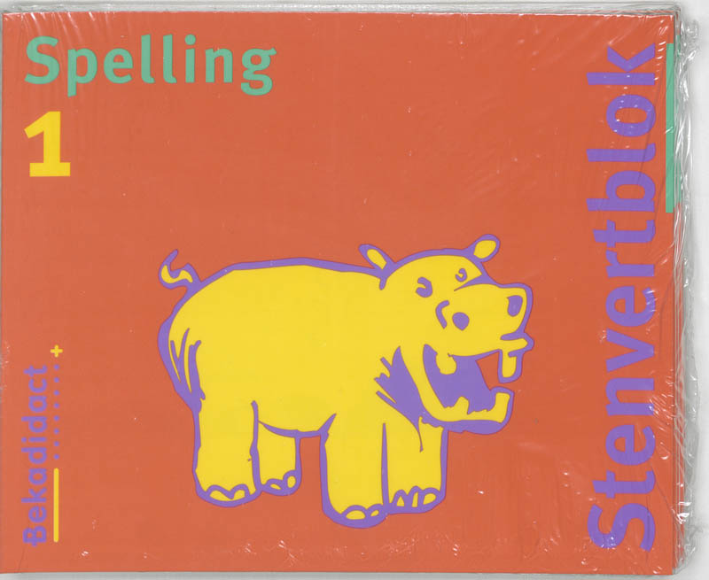 Stenvert taalblok 1 Jaargroep 3/4 5 ex Spelling