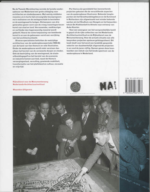 Toonbeelden van de wederopbouw achterkant