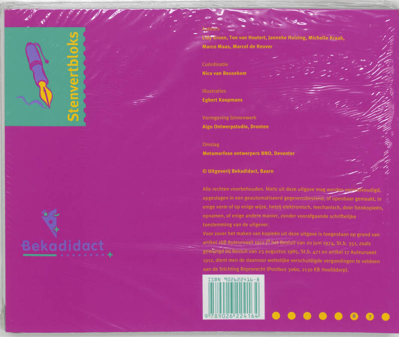 Stenvertblok  - Rekenmeesters set 5 ex 4 Leerlingenboek achterkant