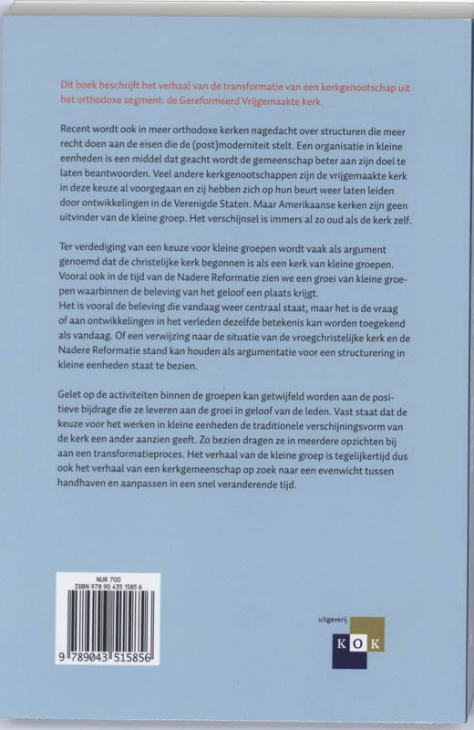 Kerk (In) Delen achterkant