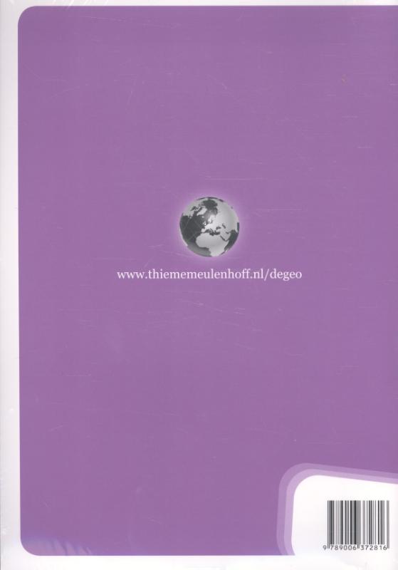 De Geo 2 2 vwo Combipakket werkboek achterkant