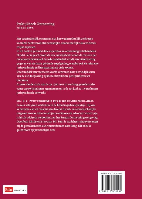 Praktijkboek Ontneming achterkant