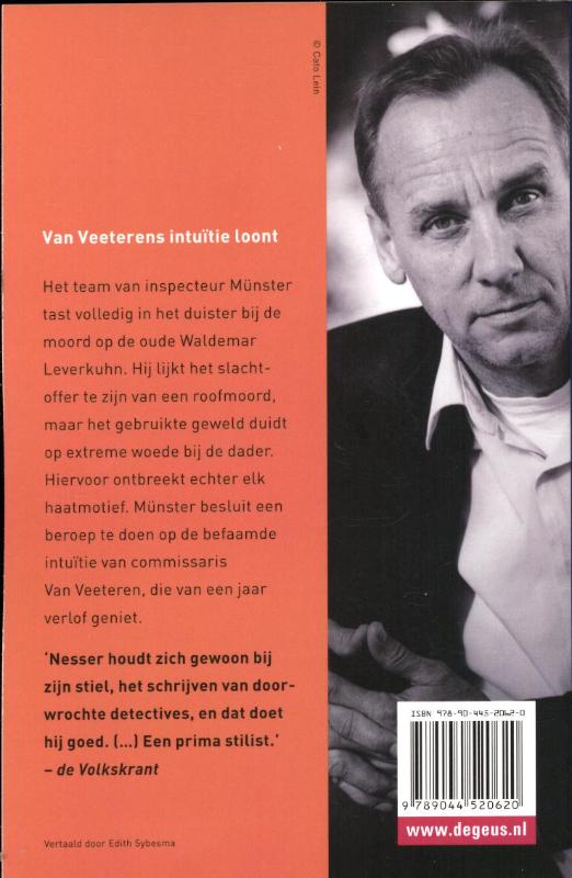 De zaak van Münster / Van Veeteren / 6 achterkant