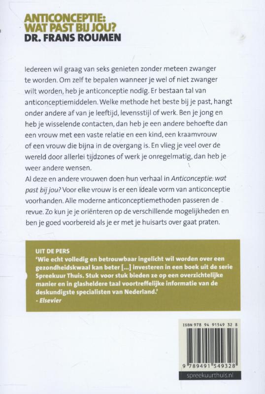 Anticonceptie achterkant