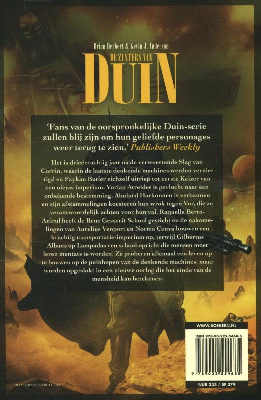 De Zusters van Duin achterkant