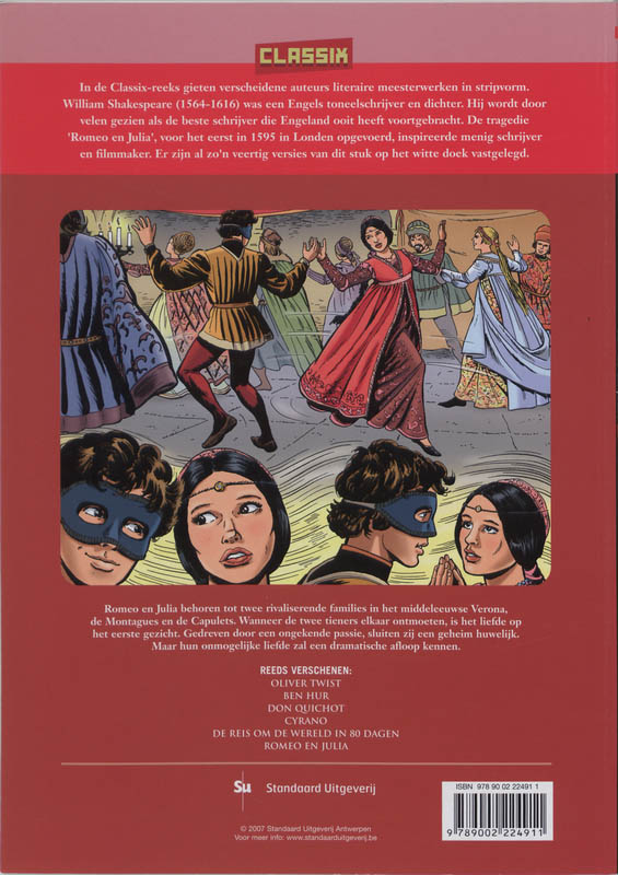 Romeo en Julia / Classix / 06 achterkant