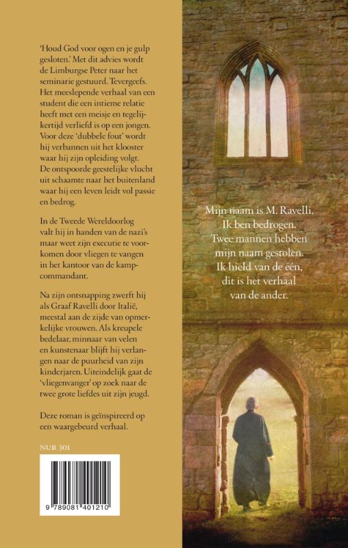 Verzamelaar van verboden liefdes / De Vliegenvanger trilogie / 1 achterkant