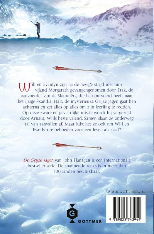 Het ijzige land / De Grijze Jager / 3 achterkant