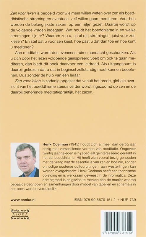 Zen voor leken achterkant