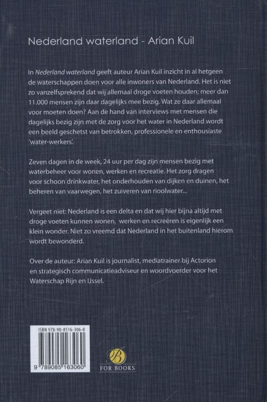 Nederland waterland achterkant