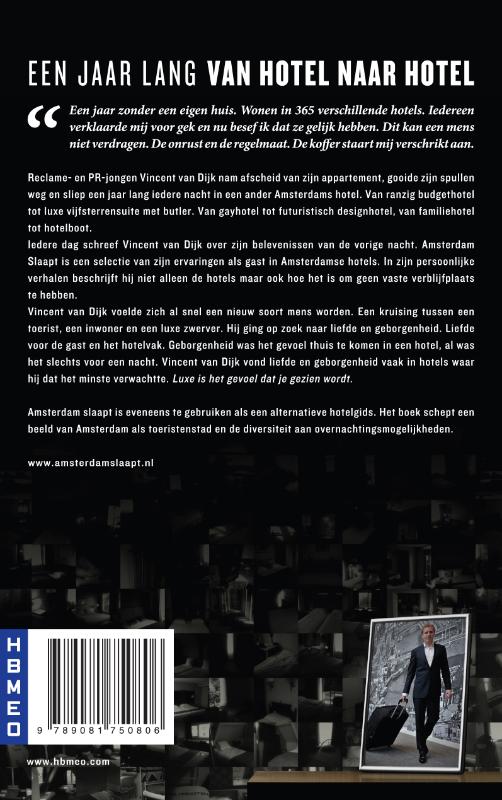 Amsterdam Slaapt achterkant