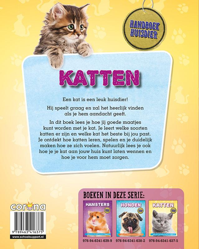 Katten / Handboek Huisdier achterkant