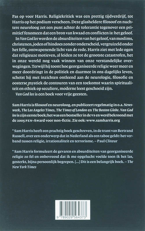 Van God Los achterkant