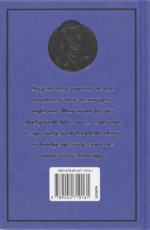 Het Super Papa Boek achterkant