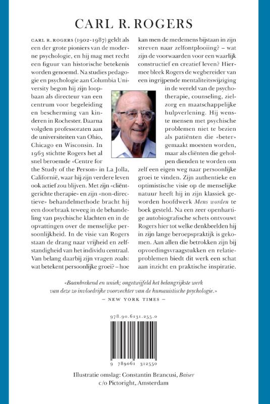 Mens worden achterkant