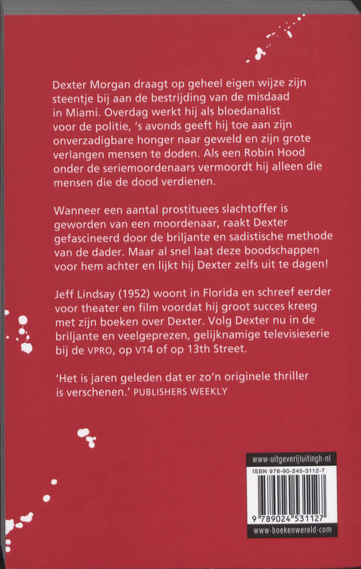 Dexters Duistere Dromen achterkant
