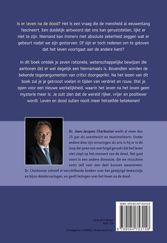 Is er leven na de dood? achterkant