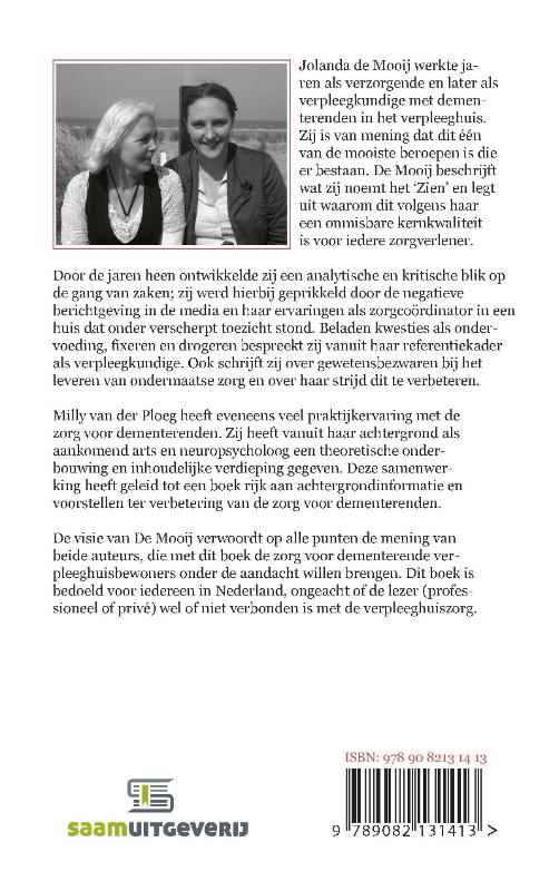 Zorg naar eer en geweten achterkant