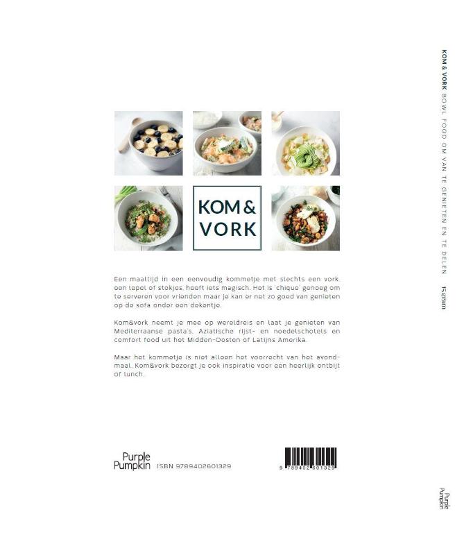 Kom & vork achterkant