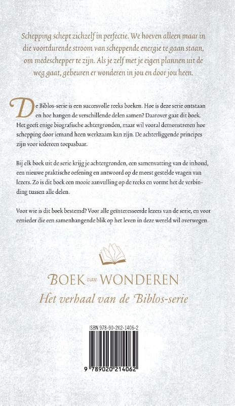Boek van wonderen / Biblos-serie achterkant