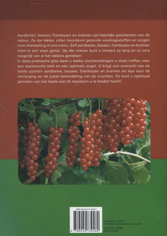 Het beste uit de moestuin Aardbeien, bessen en frambozen achterkant