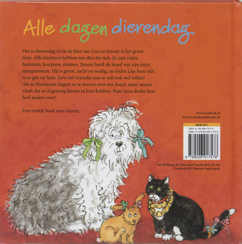 Alle dagen dierendag achterkant