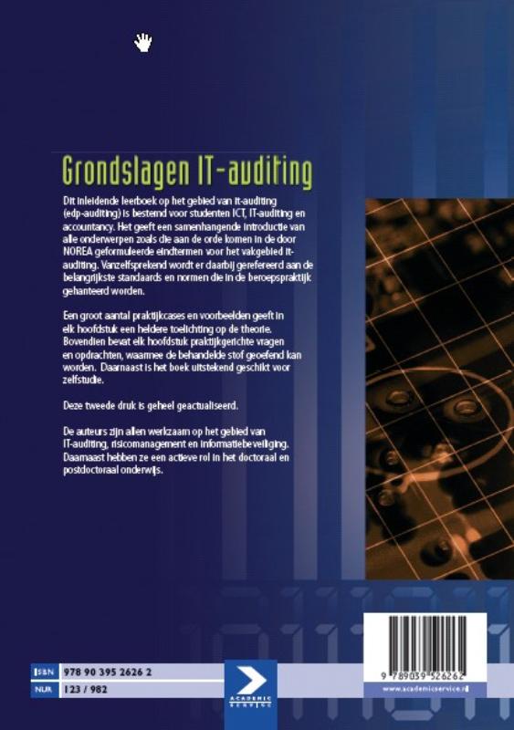 Grondslagen IT-auditing achterkant