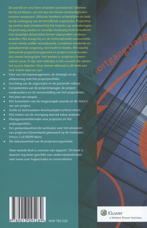 Projecten en projectportfolioin control achterkant