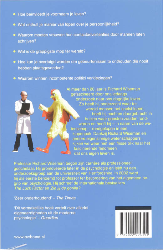 Quirkology achterkant