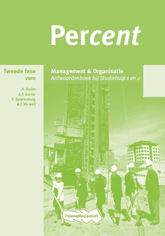 Percent Management & Organisatie Vwo Antwoordenboek