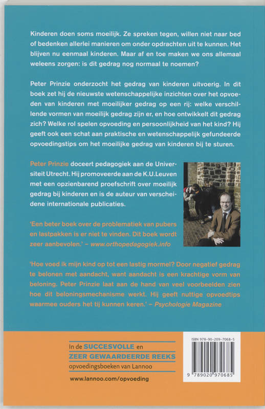 Waarom doet mijn kind zo moeilijk? achterkant