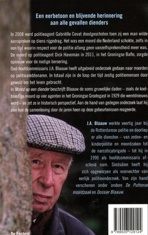 Moord Op Een Diender achterkant