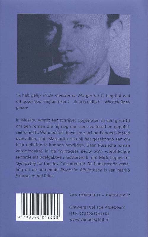 De Meester En Margarita achterkant
