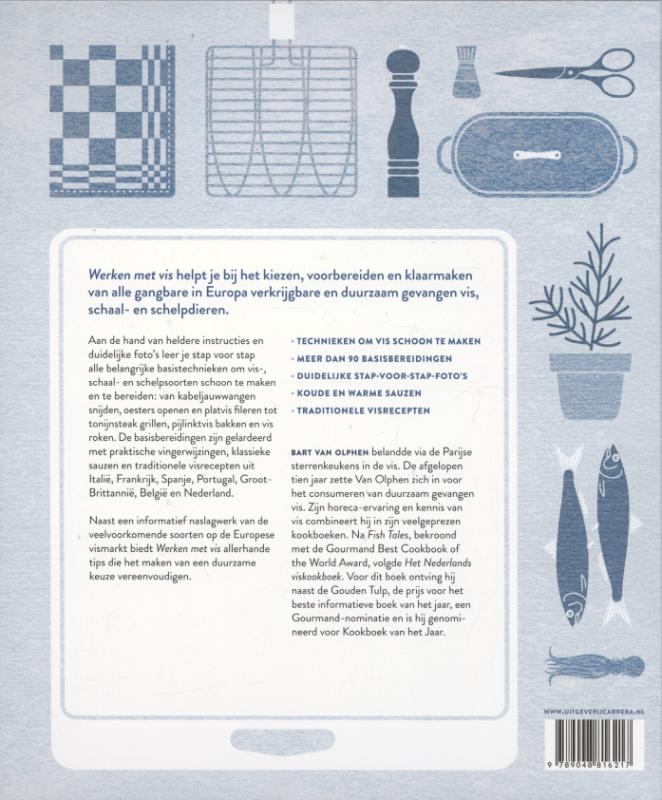 Werken met vis achterkant