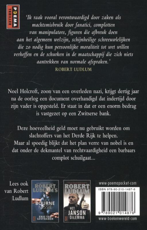 Het Holcroft Pact achterkant