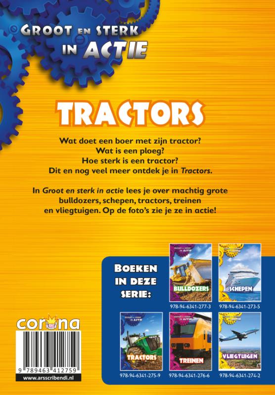 Tractors / Groot en sterk in actie achterkant