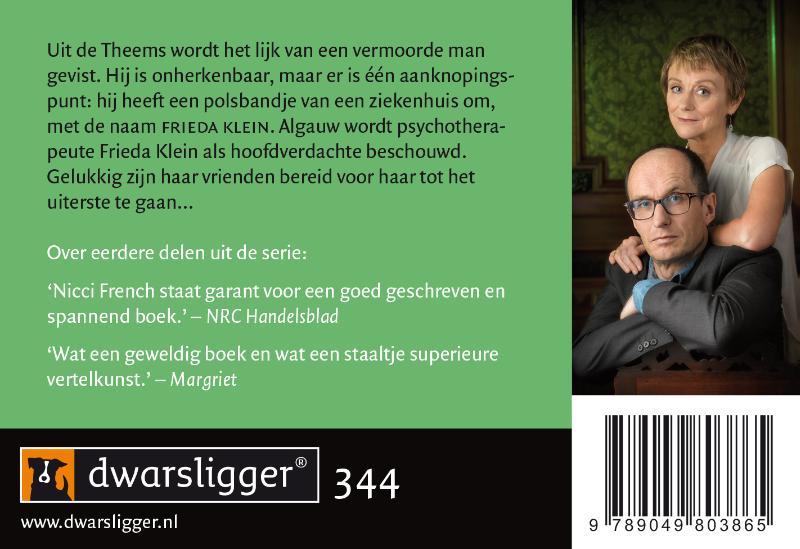 Denken aan vrijdag / Frieda Klein / 5 achterkant