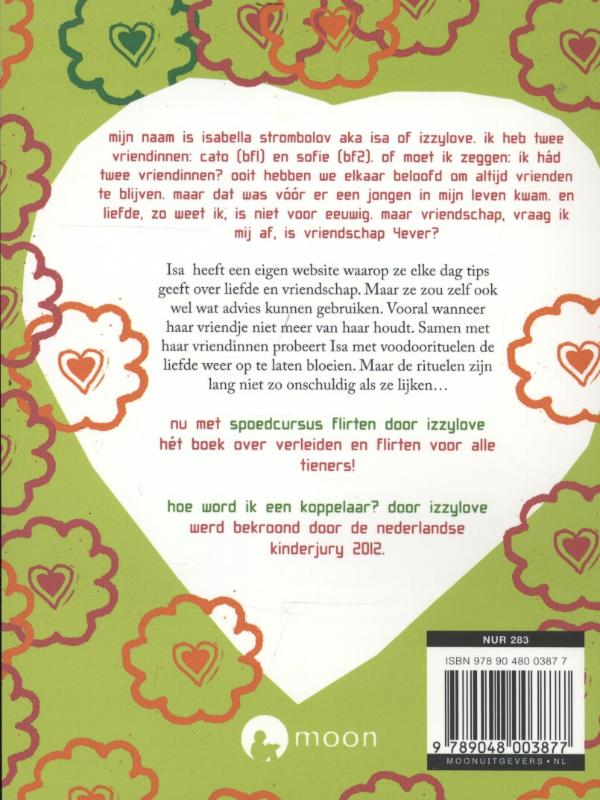 Is vriendschap 4ever / spoedcursus flirten door Izzy Love achterkant