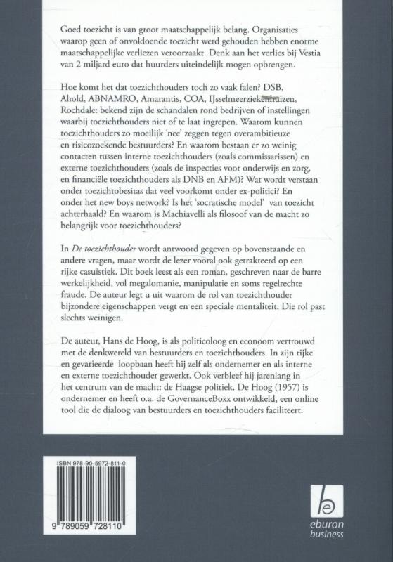 De toezichthouder achterkant