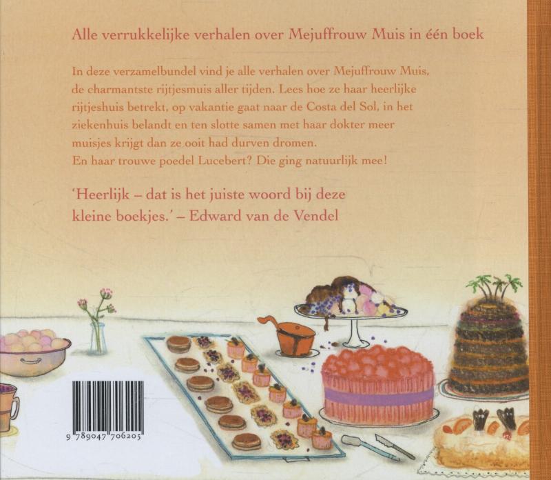 De dikke Mejuffrouw Muis achterkant