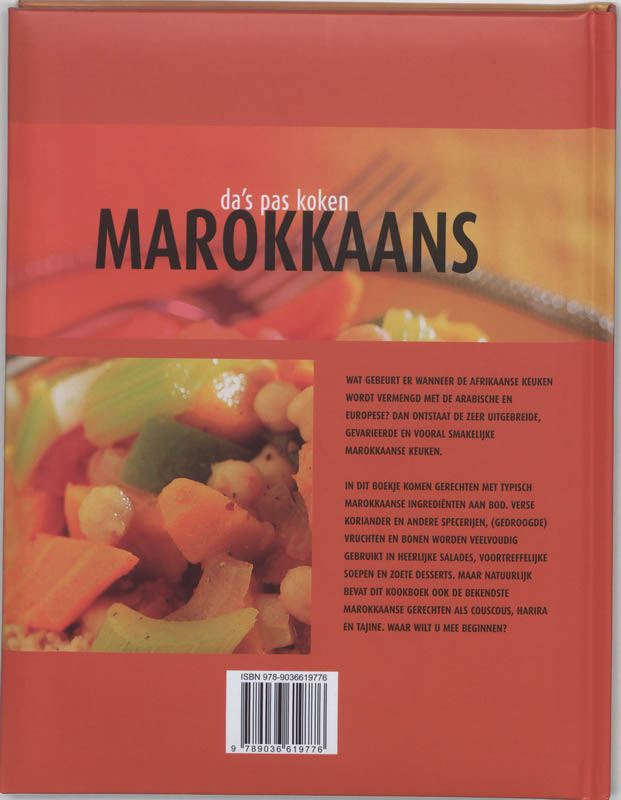 Marokkaans achterkant